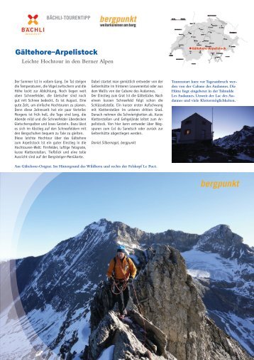 Tourentipp 08.2020 – Gältehore-Arpelistock