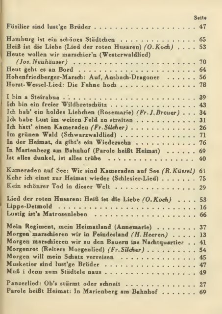 Das Neue Soldaten Liederbuch Vol. 1 - PALA 130