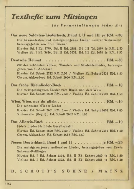 Das Neue Soldaten Liederbuch Vol. 1 - PALA 130