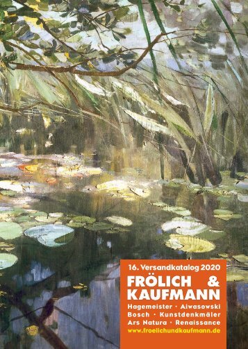 Frölich & Kaufmann 16. Versandkatalog 2020