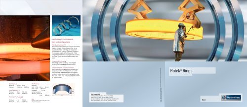 Ring Brochure (PDF) - Rotek Inc.