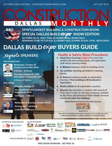 2020 Dallas Build Expo Buyers Guide
