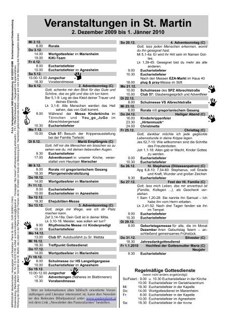 Zwei Laternengeschichten - Stift Klosterneuburg