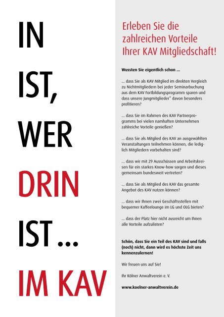 KAV Magazin Ausgabe 2 2020