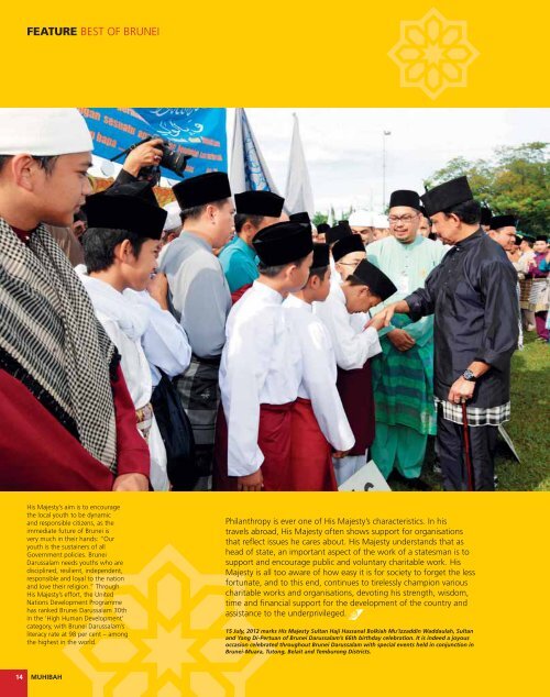 THE PEOPLE'S MONARCH - Royal Brunei Airlines