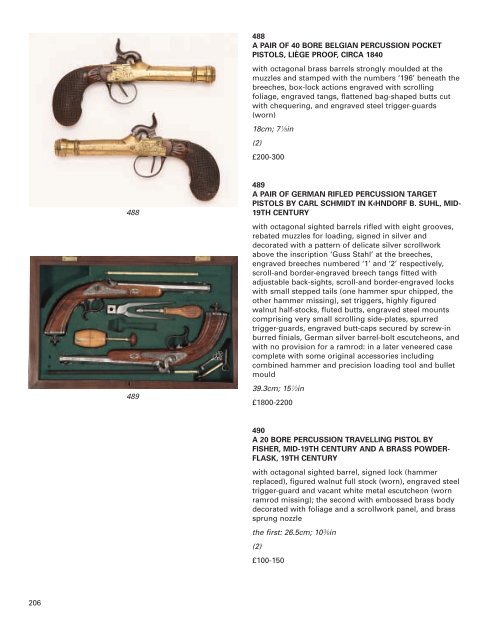 antique arms, armour & militaria - Thomas Del Mar Ltd