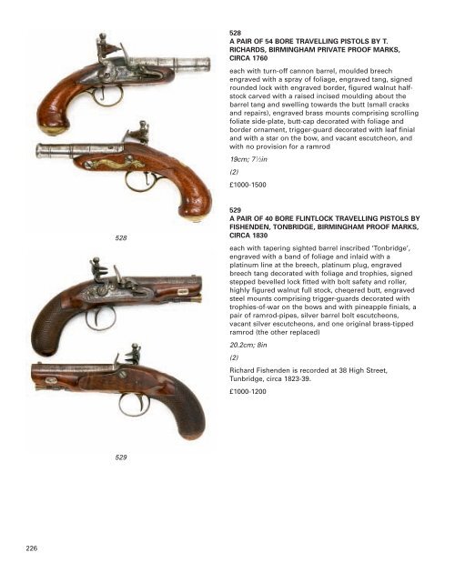 antique arms, armour & militaria - Thomas Del Mar Ltd