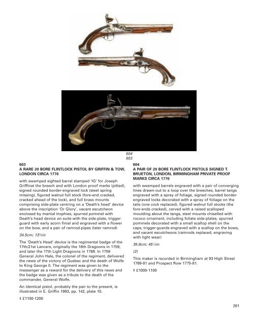 antique arms, armour & militaria - Thomas Del Mar Ltd