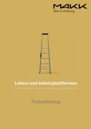 Produktkatalog Leitern und Arbeitsplattformen