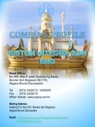 Head Office: No 465, Mile 4 Jalan Gadong Kg Beribi, Bandar ... - LBD