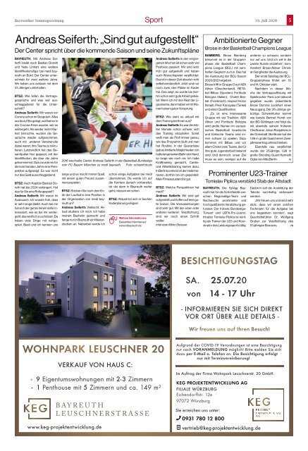 2020-07-19 Bayreuther Sonntagszeitung