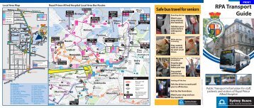 RPA Transport Map - South Western Sydney Local Health District