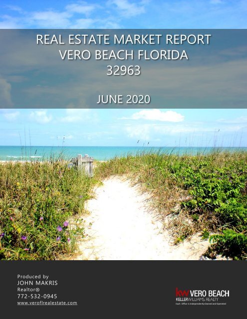 Vero Beach 32963 Real Estate Market Report June 2020