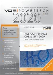 Vgb Powertech 9 International Journal For Generation And Storage Of Electricity And Heat