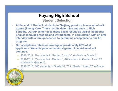 F9: Recruiting Quality Students From China - nacac