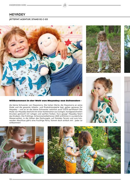 Kindermoden Nord Messemagazin August 2020