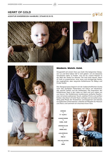 Kindermoden Nord Messemagazin August 2020