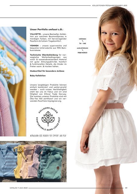 Kindermoden Nord Messemagazin August 2020