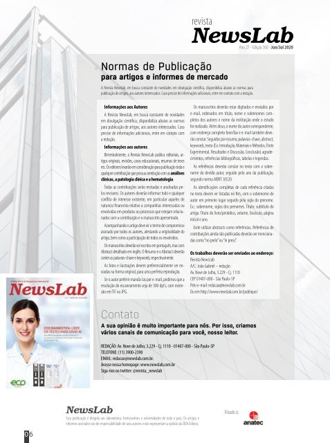 Revista Newslab Edição 160