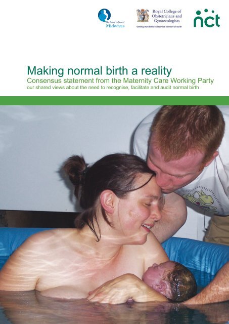Normal Birth Consensus Statement - Royal College of Midwives