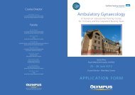 Ambulatory Gynaecology - Olympus