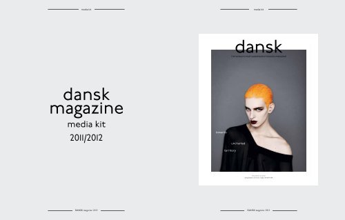 media kit 2011/2012 - DANSK Magazine