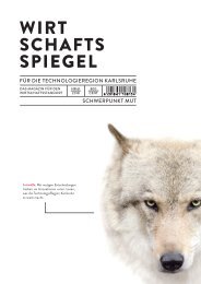 Wirtschaftsspiegel 2018: Schwerpunkt Mut