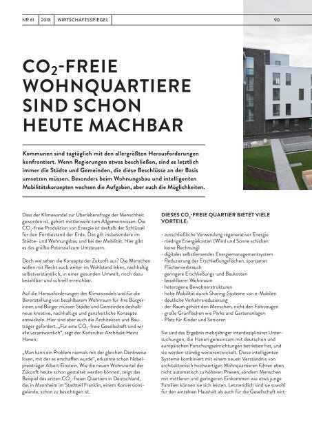 Wirtschaftsspiegel 2018: Schwerpunkt Mut