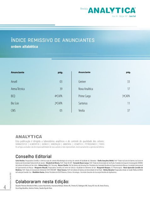 Revista Analytica Ed. 107