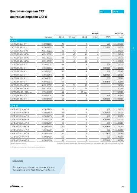 REGO-FIX Main Catalogue RUSSIAN