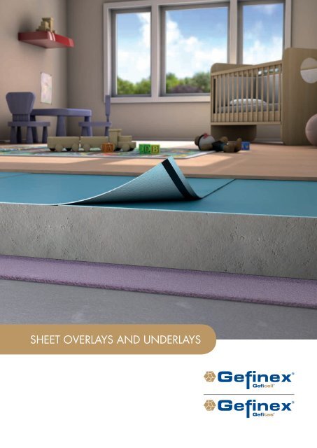 Geficell & Gefitas Sheet Overlays & Underlays 