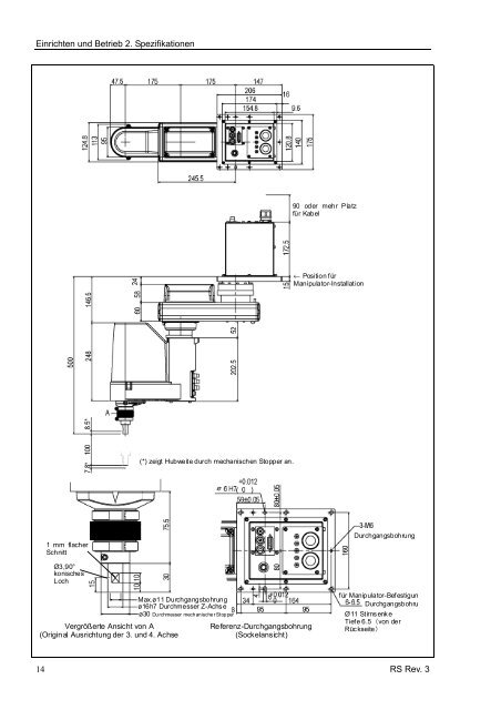 RS-Serie Manipulator-Handbuch - Das zeichnet Epson Roboter aus ...