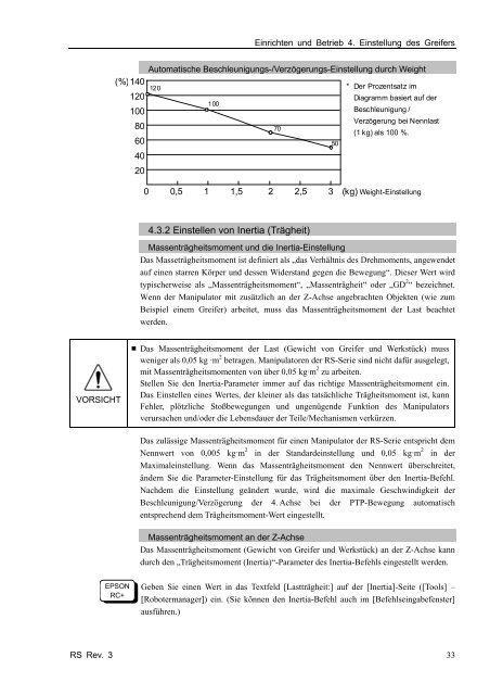 RS-Serie Manipulator-Handbuch - Das zeichnet Epson Roboter aus ...