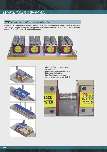 magnetisches spannen