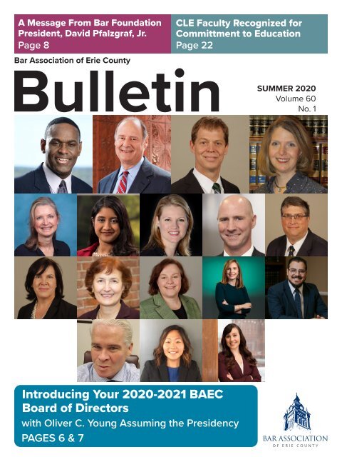 BAEC Summer 2020 Bulletin