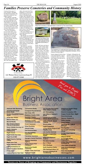 Beacon News- August 2020