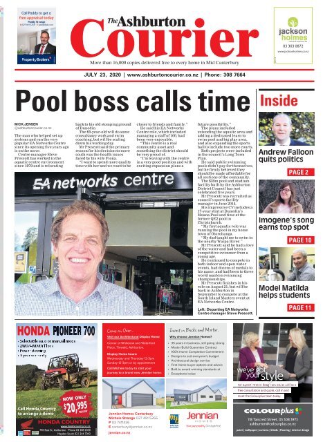 Ashburton Courier: July 23, 2020