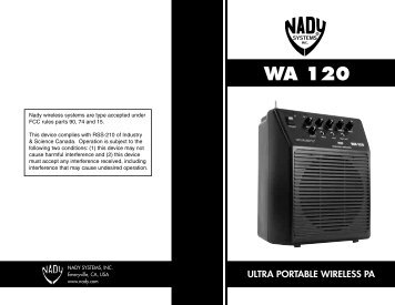 WA 120 - Radio Shack