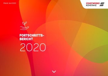Fortschrittsbericht Stadtwerke Konstanz GmbH 2020