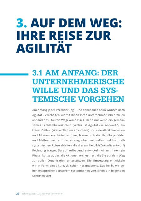 Staufen Whitepaper: Das Agile Unternehmen