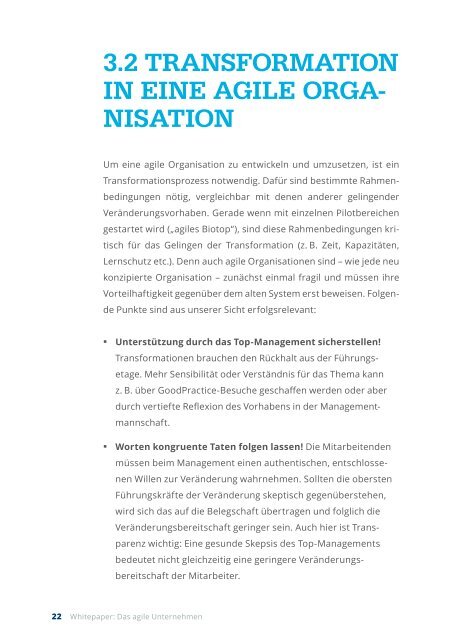 Staufen Whitepaper: Das Agile Unternehmen