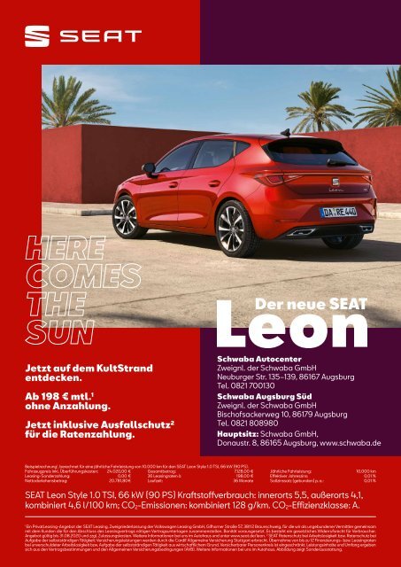 TRENDYone | Das Magazin – Augsburg – August 2020