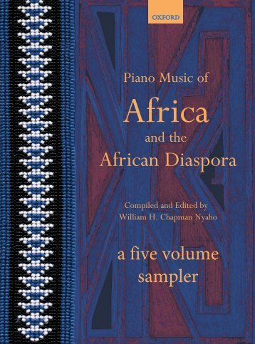 Piano Music of Africa and the African Diaspora sampler 