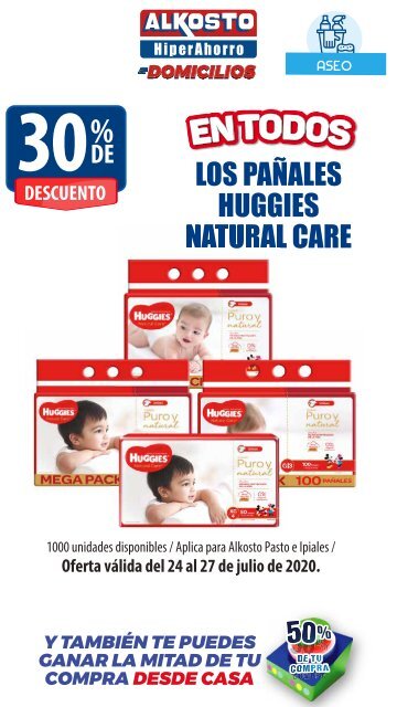 Ofertas Alimentos y Aseo Alkosto Nariño - 24/07/2020