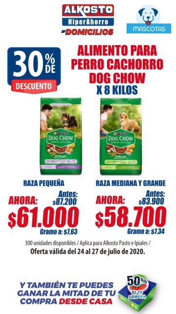 Ofertas Alimentos y Aseo Alkosto Nariño - 24/07/2020