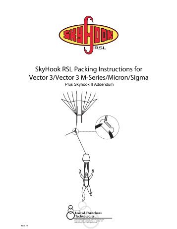 SkyHook RSL Packing Instructions for Vector 3/Vector 3 M-Series ...
