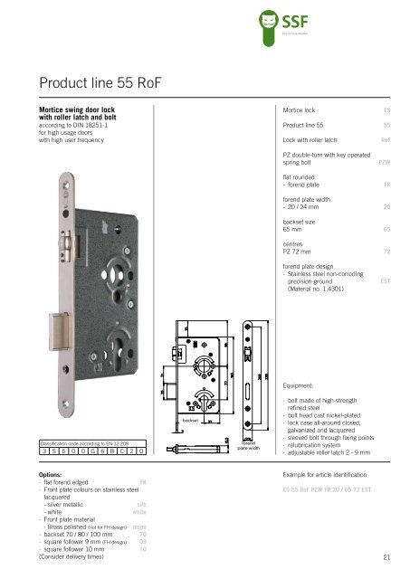 The Lock Catalogue