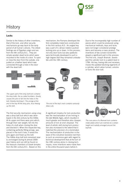 The Lock Catalogue