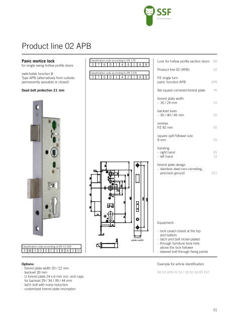 The Lock Catalogue