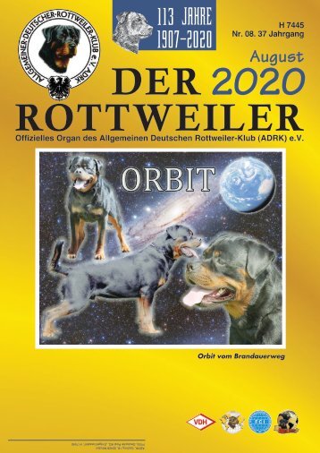 Der Rottweiler - Ausgabe August 2020